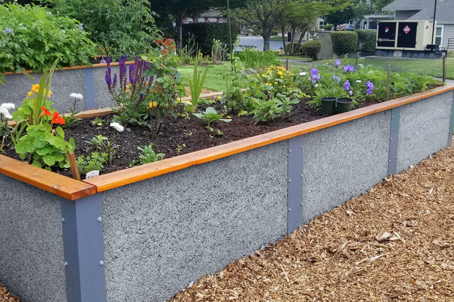 New Smokey Gray Panel for Durable GreenBed Raised Garden Bed