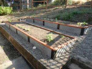 Landscape Terracing with Garden Beds
