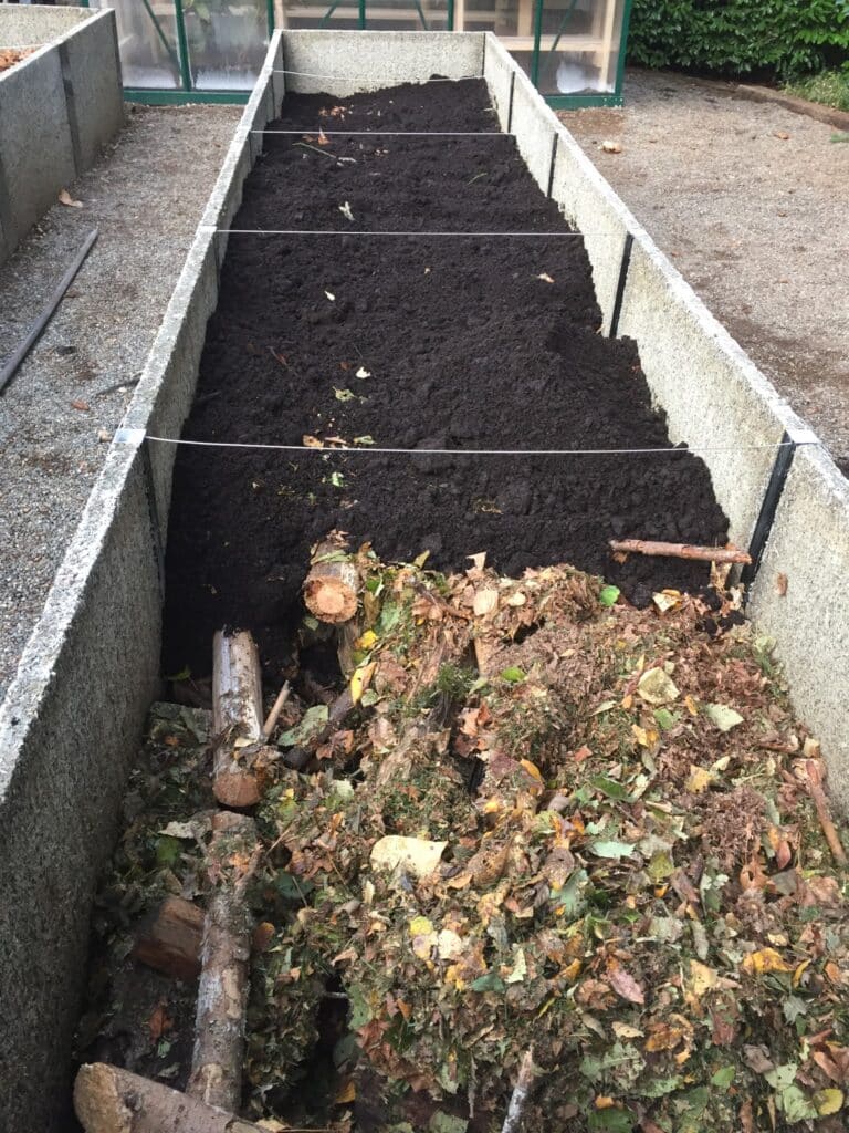 Raised Garden Bed Soil, HugelKulture