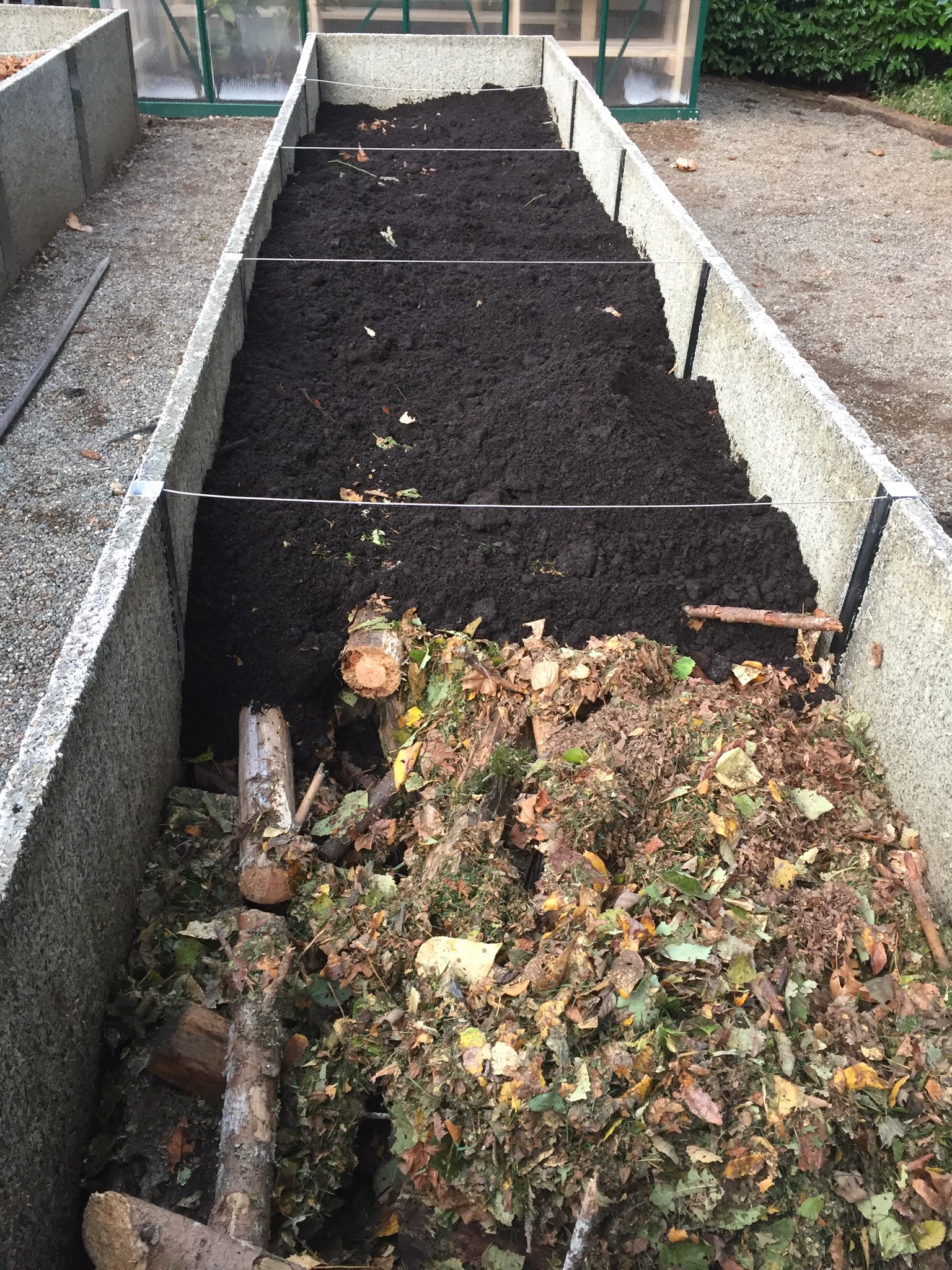 Raised Garden Bed Soil, HugelKulture